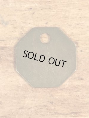 B.P.D.“21-16”のツールのビンテージ真鍮タグ