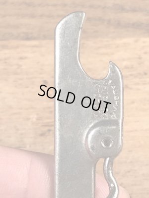 企業物の折り畳みのコークスクリューが付いたビンテージ栓抜き