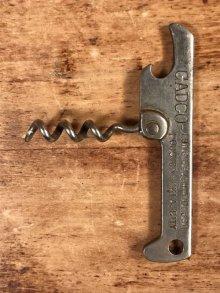 他の写真1: Gadco Corkscrew Bottle Opener　企業物　ビンテージ　ボトルオープナー　栓抜き　1930年代〜