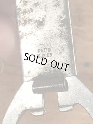 アメリカの洋服店の1910年ビンテージタバコカッター