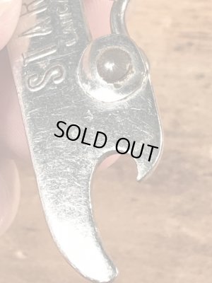 Star Beerの折り畳みのコークスクリューが付いたヴィンテージボトルオープナー