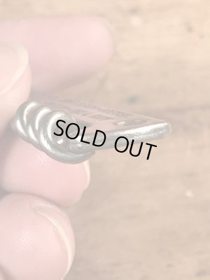 企業物の折り畳みのコークスクリューが付いたヴィンテージボトルオープナー