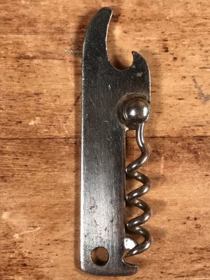 Star Beerの折り畳みのコークスクリューが付いたヴィンテージボトルオープナー