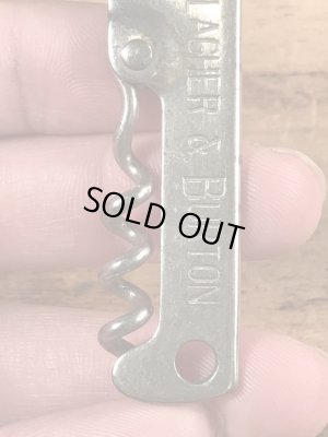 Gallagher & Burtonのウイスキーのヴィンテージボトルオープナー