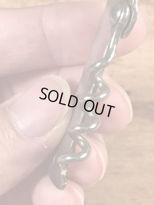 Star Beerの折り畳みのコークスクリューが付いたヴィンテージボトルオープナー