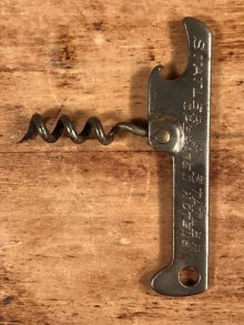 他の写真1: Statler And Statler Operated Hotels Corkscrew Bottle Opener　企業物　ビンテージ　ボトルオープナー　栓抜き　1930年代〜