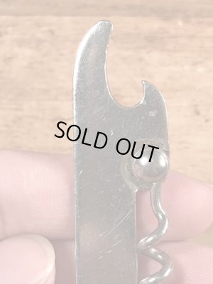 スタービールの折り畳みのコークスクリューが付いたビンテージ栓抜き