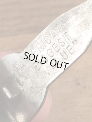 ペプシコーラのボトル型の40〜50年代ビンテージ栓抜き