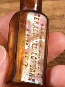 他の写真2: The Abbott Alkaloidal Company Brown Glass Bottle　アボットラボラトリーズ　ビンテージ　ブラウンボトル　薬瓶　アンティーク