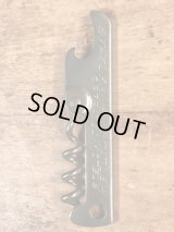 Statler And Statler Operated Hotels Corkscrew Bottle Opener　企業物　ビンテージ　ボトルオープナー　栓抜き　1930年代〜