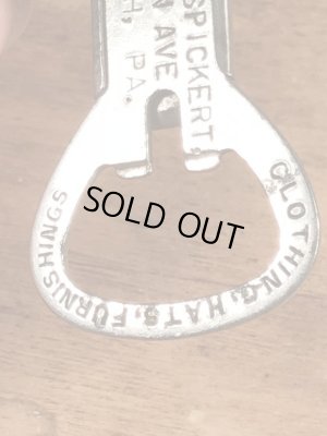 アメリカの洋服店の1910年ビンテージタバコカッター