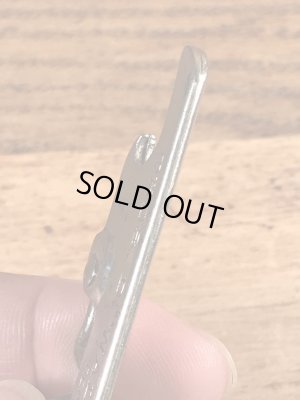 企業物の折り畳みのコークスクリューが付いたビンテージ栓抜き