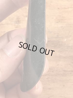 Sears Roebuck & Co.の黒ラッカーのヴィンテージシューホーン