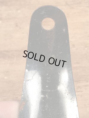 シアーズローバックの黒ラッカーのビンテージ靴ベラ