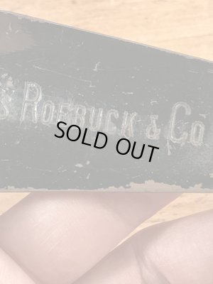 Sears Roebuck & Co.の黒ラッカーのヴィンテージシューホーン