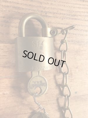 Set U.S.のミリタリー物のビンテージ南京錠