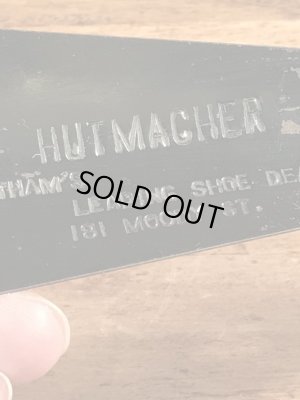 黒ラッカーのメタル製のヴィンテージシューホーン