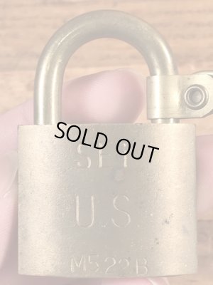 American Lock社製のSet U.S.のヴィンテージパドロックキー