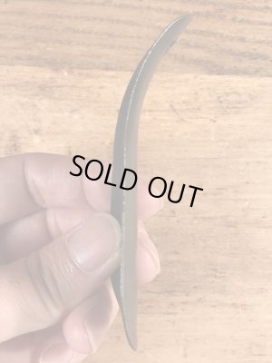 モンゴメリーワードの黒ラッカーのビンテージ靴ベラ