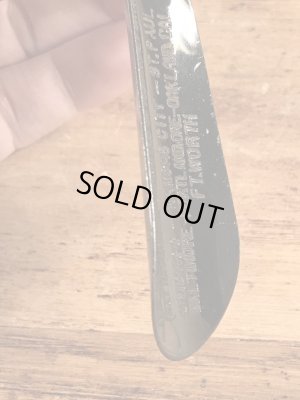 Montgomery Wardの黒ラッカーのヴィンテージシューホーン