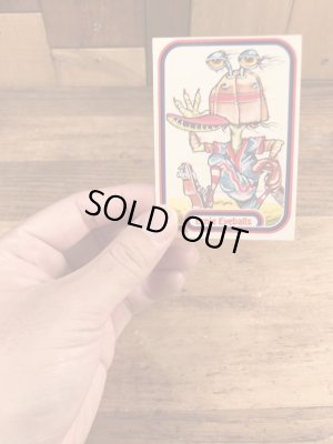 LEAF社製のベースボールモンスターの80年代ビンテージシールカード