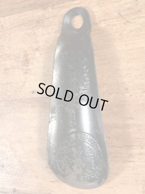 The Newark Shoeの黒ラッカーのヴィンテージシューホーン