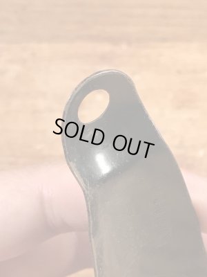 ニューアークシューの黒ラッカーのビンテージ靴ベラ