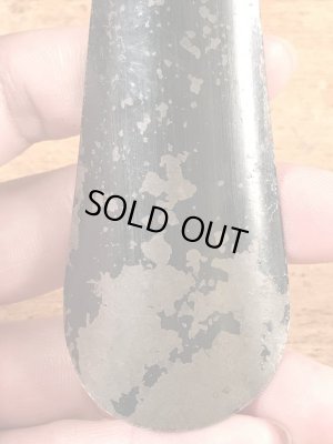 The Newark Shoeの黒ラッカーのヴィンテージシューホーン