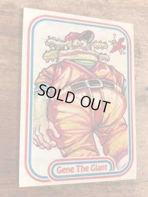 LEAF社製のベースボールモンスターの80年代ビンテージシールカード