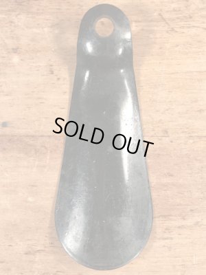 Sears Roebuck & Companyの黒ラッカーのヴィンテージシューホーン