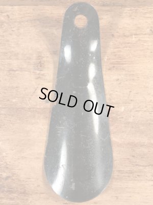 Sears Roebuck & Co.の黒ラッカーのヴィンテージシューホーン