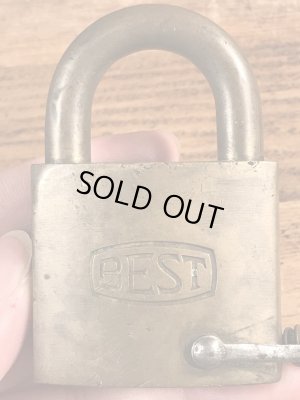 Best社のスタンダードオイルカンパニーのビンテージ南京錠