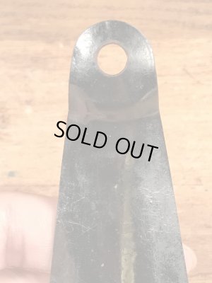 シアーズローバックの黒ラッカーのビンテージ靴ベラ