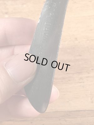 Montgomery Wardの黒ラッカーのヴィンテージシューホーン