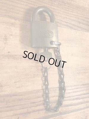 Best社のスタンダードオイルカンパニーのビンテージ南京錠