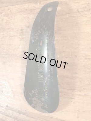 黒ラッカーのメタル製のヴィンテージシューホーン