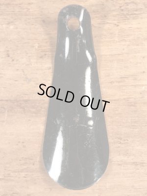 Montgomery Wardの黒ラッカーのヴィンテージシューホーン