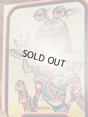 LEAF社製のベースボールモンスターの80年代ビンテージシールカード