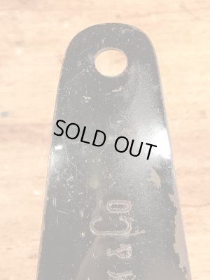 シアーズローバックの黒ラッカーのビンテージ靴ベラ