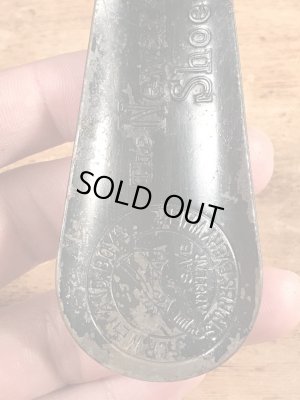 The Newark Shoeの黒ラッカーのヴィンテージシューホーン