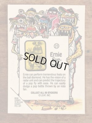 LEAF社製のBaseball Awesome All Starsの80’sヴィンテージステッカーカード