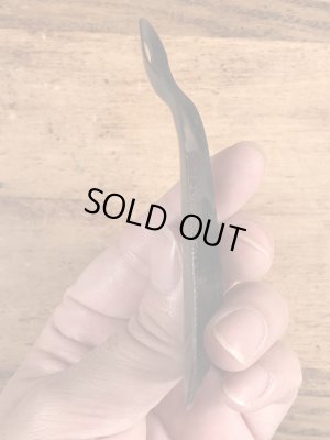 シアーズローバックの黒ラッカーのビンテージ靴ベラ