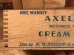Axelrod'sのクリームチーズが入っていたビンテージ木箱