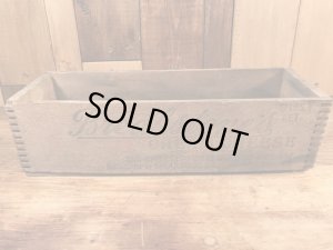 Breakstone'sの木製のヴィンテージチーズボックス