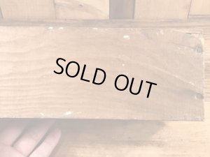 Cloverbloom社製のチーズが入っていたビンテージ木箱