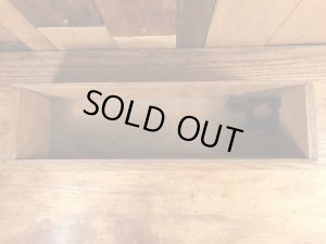 Cloverbloom社の木製のヴィンテージチーズボックス