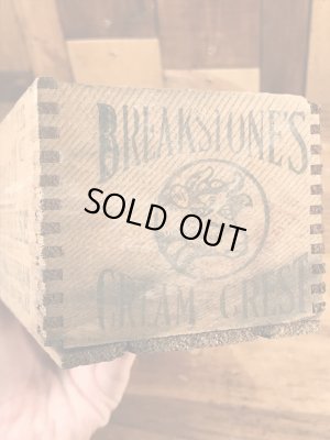 Breakstone'sの木製のヴィンテージチーズボックス
