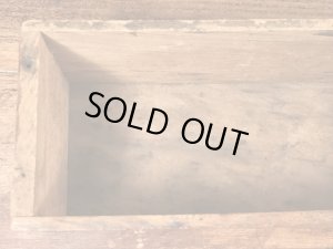 Mayflower'sの木製のヴィンテージチーズボックス