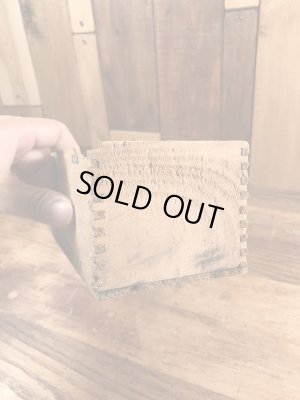 Axelrod'sのクリームチーズが入っていたビンテージ木箱