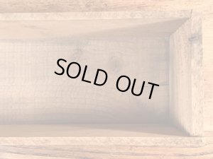 Axelrod'sのクリームチーズが入っていたビンテージ木箱